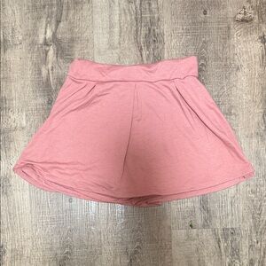 Elegant Pink Skater Skirt